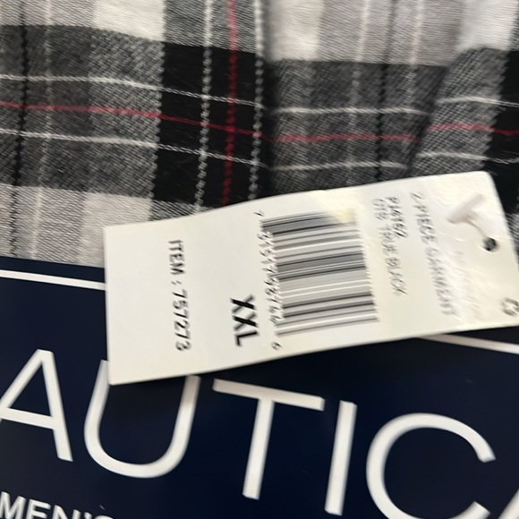 Short sleeve crew and flannel pant pajama - Picture 4 of 4